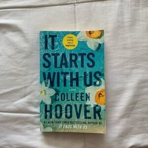 It Starts With Us Colleen Hoover Book two of Set Used